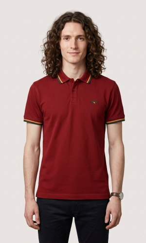 Edinburgh piqué polo shirt