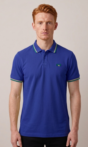 Edinburgh piqué polo shirt